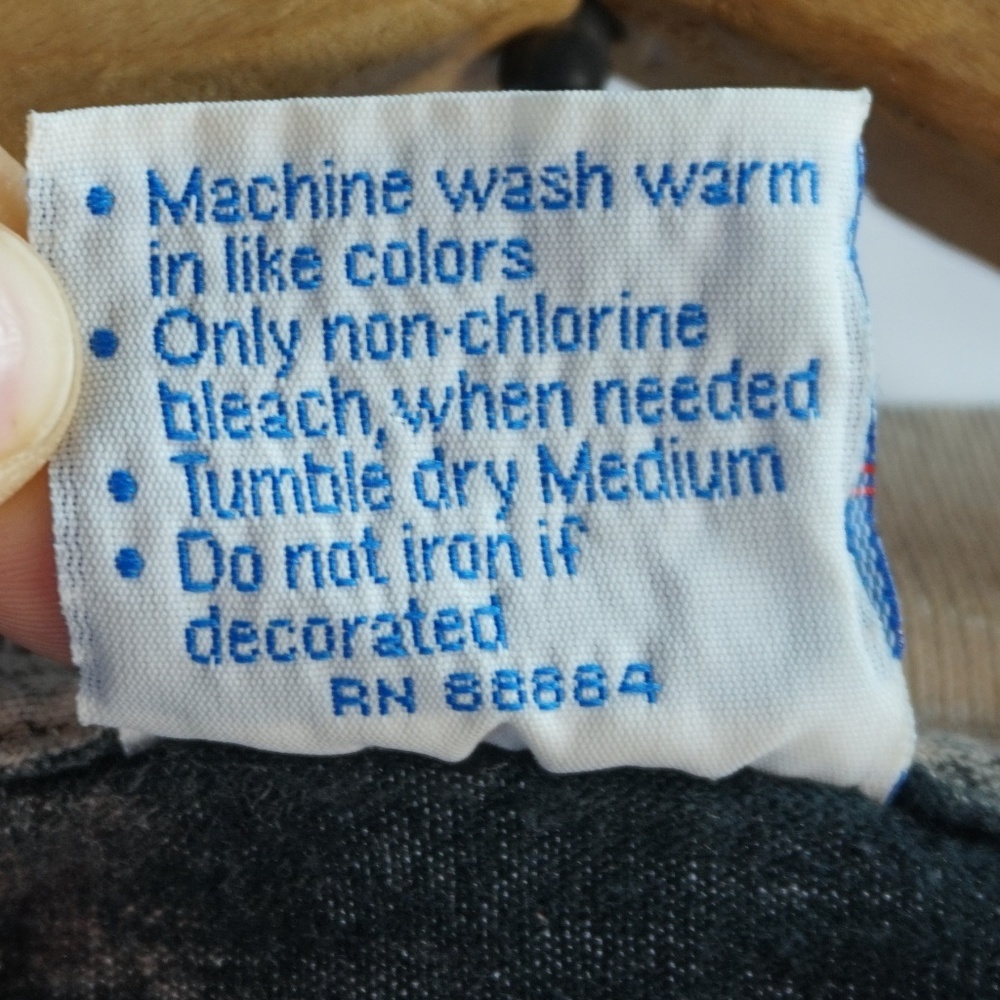 1990 Vintage Acid Wash Beatles Band Shirt XL *** - Picture 5 of 8